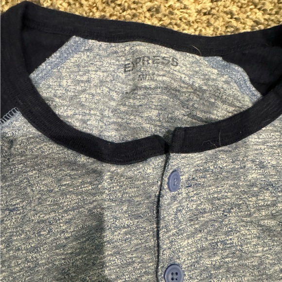 Express men’s Henley - Picture 3 of 3